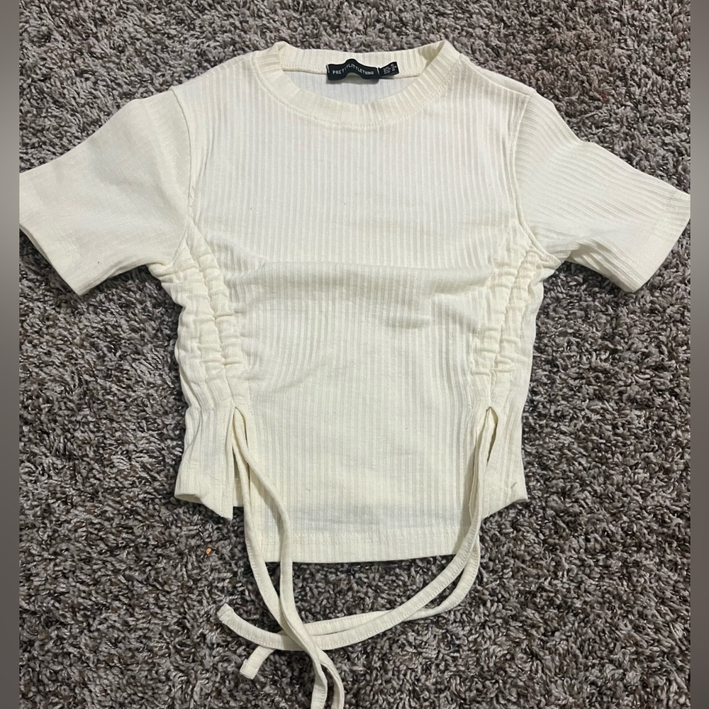 White Pretty Little Thing Top